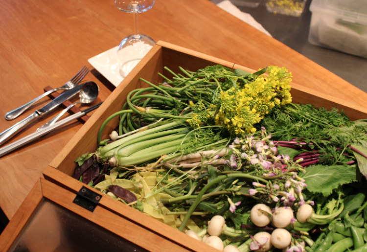 ▼こだわりの食材